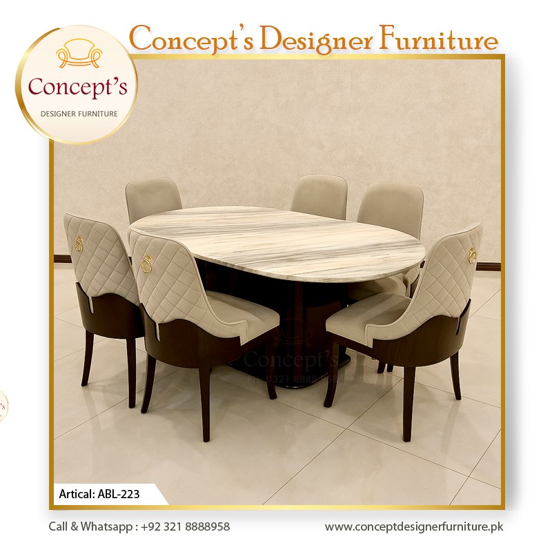 Iconic Edge Dining Table