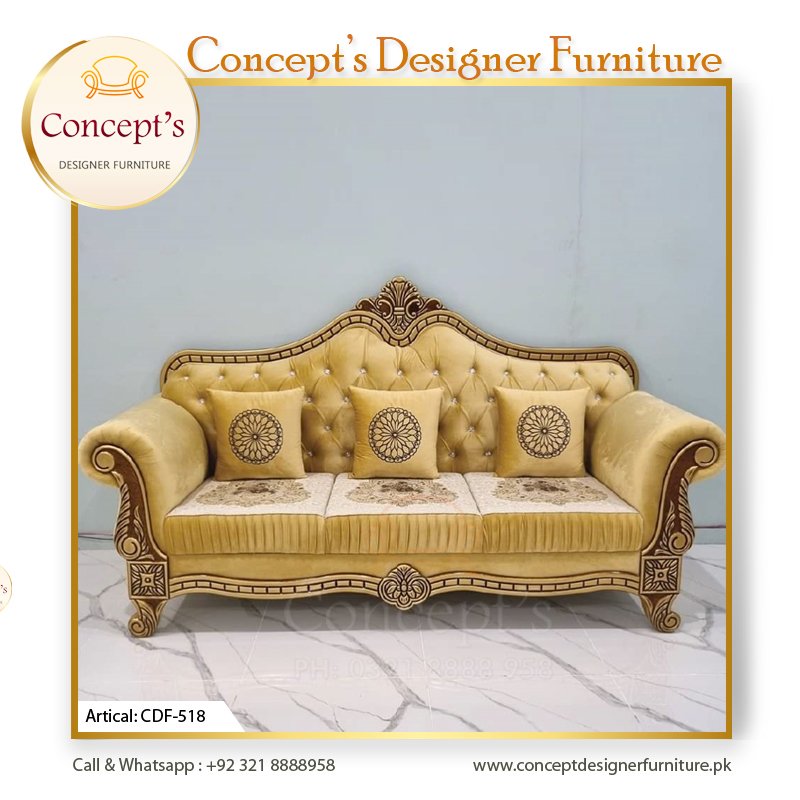 Majestic Charm Sofa Set