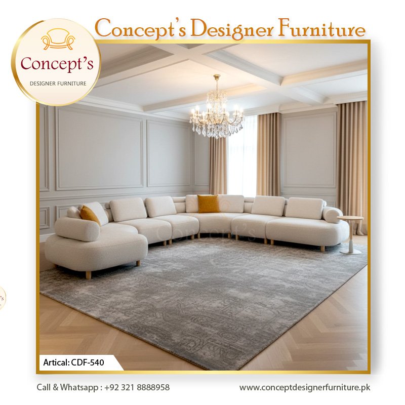 Aero Luxe L Shape Sofa Set