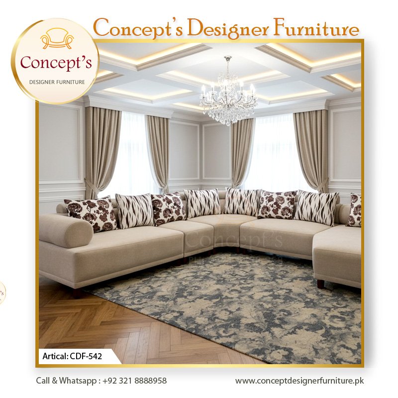 Meadow L Shape Sofa Set